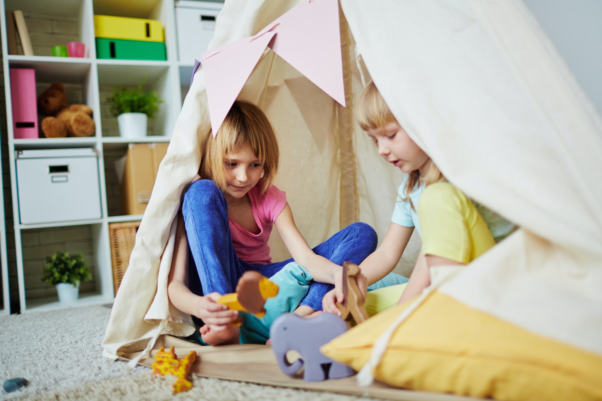 Children playing